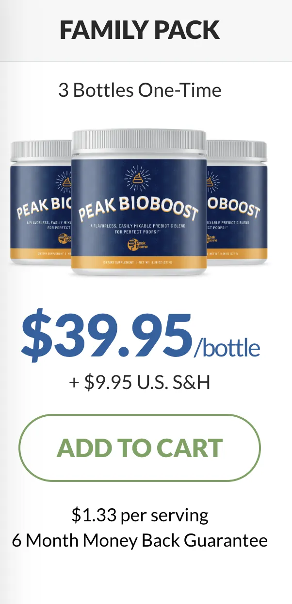 Peak BioBoost - 3 bottle