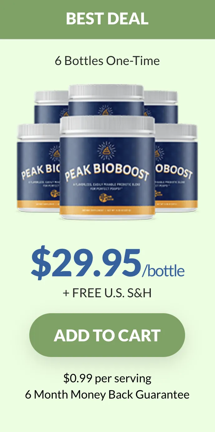 Peak BioBoost - 6 bottle