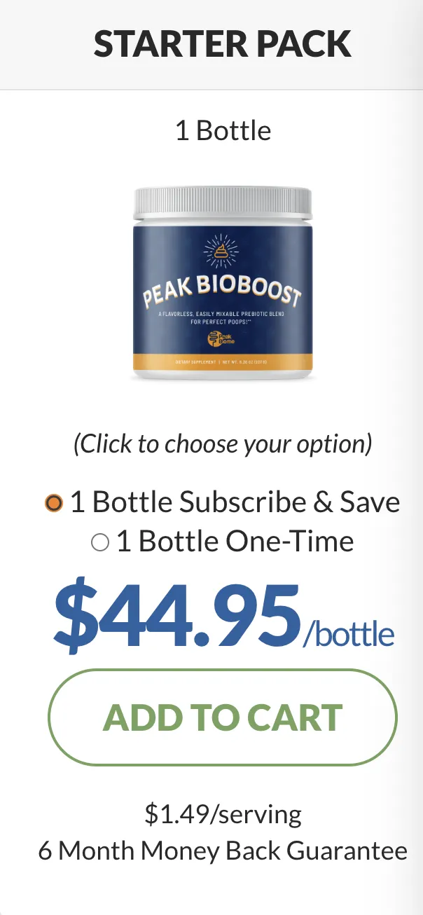 Peak BioBoost - 1 bottle